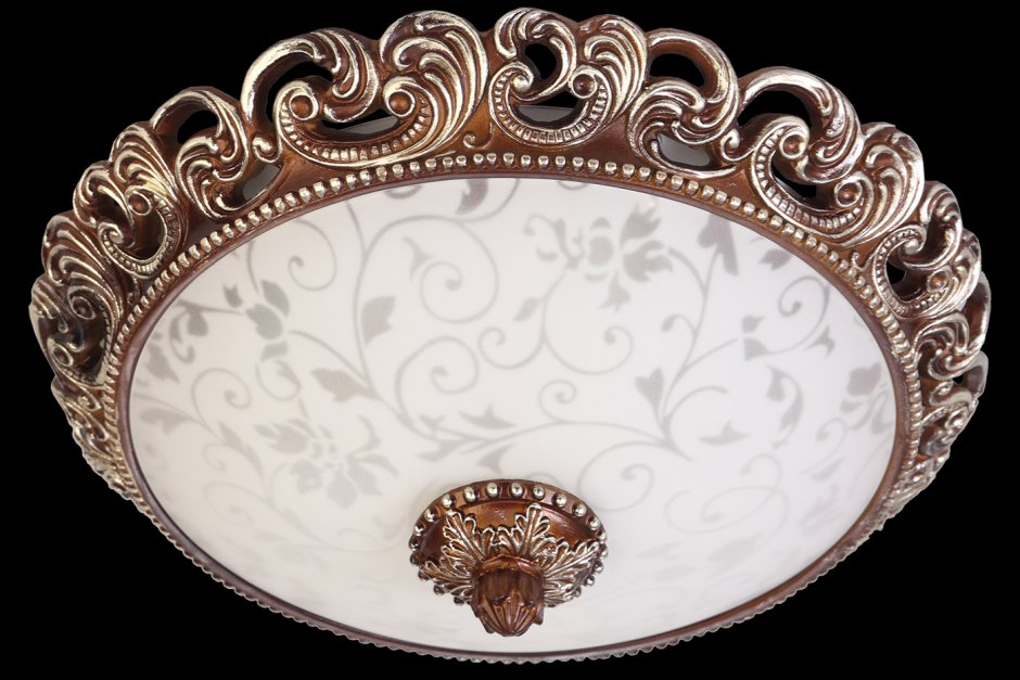 Ретро люстры тарелки