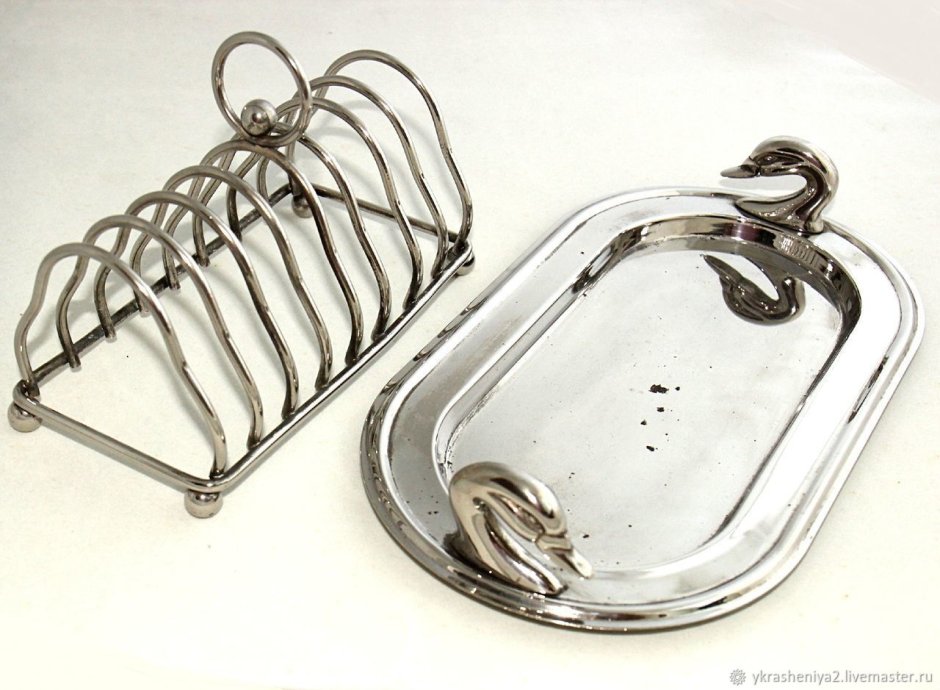 Genware Chrome Horseshoe Toast Rack