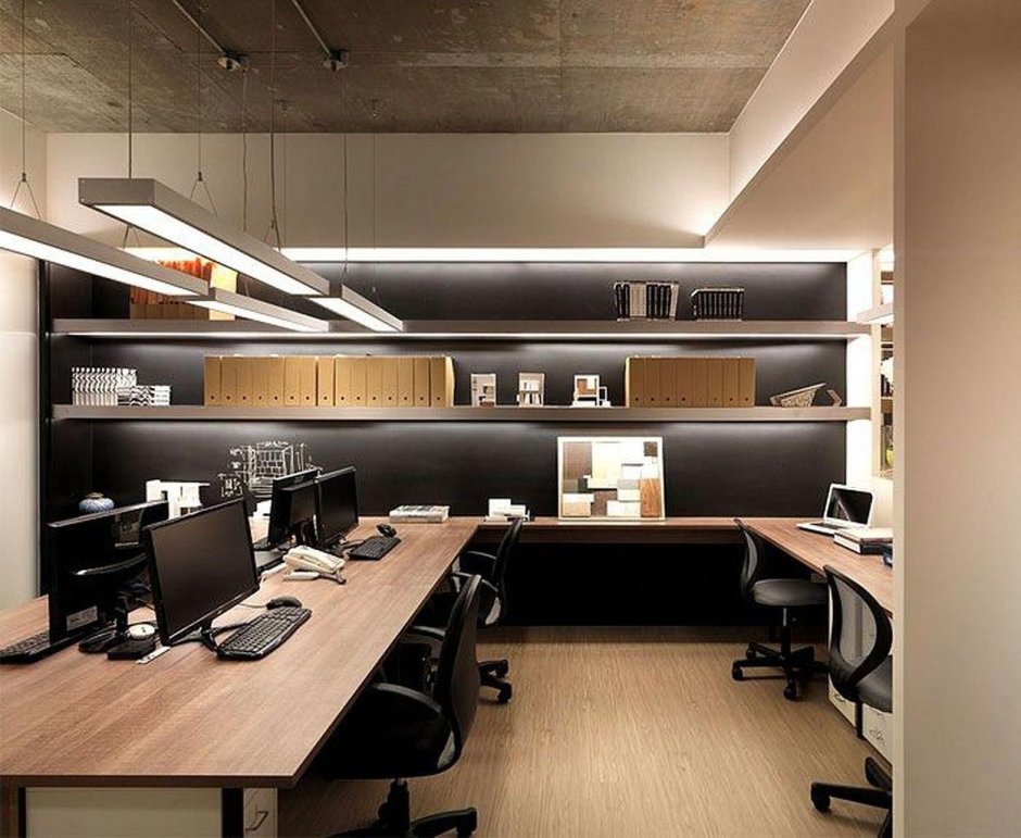 Интерьер рабочего помещения