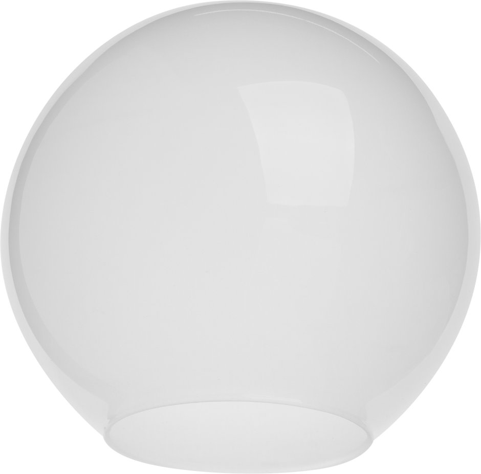 Светильник потолочный шар белый пластик на цоколь е27