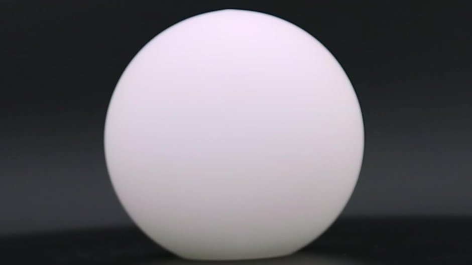 Плафон полушар двойной 16 см цвет прозрачный