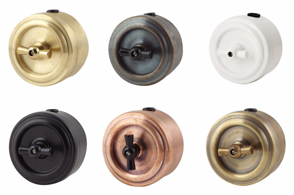 Латунные выключатели и розетки