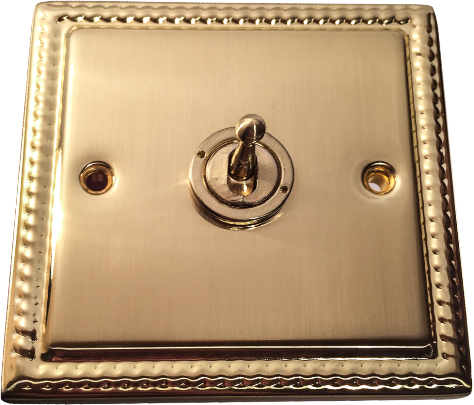 Тумблерный выключатель латунь