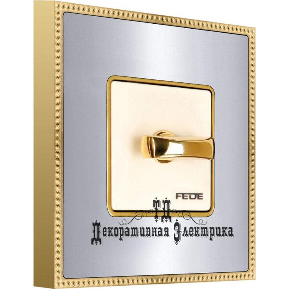 Переключатель латунь бабочка Гусев