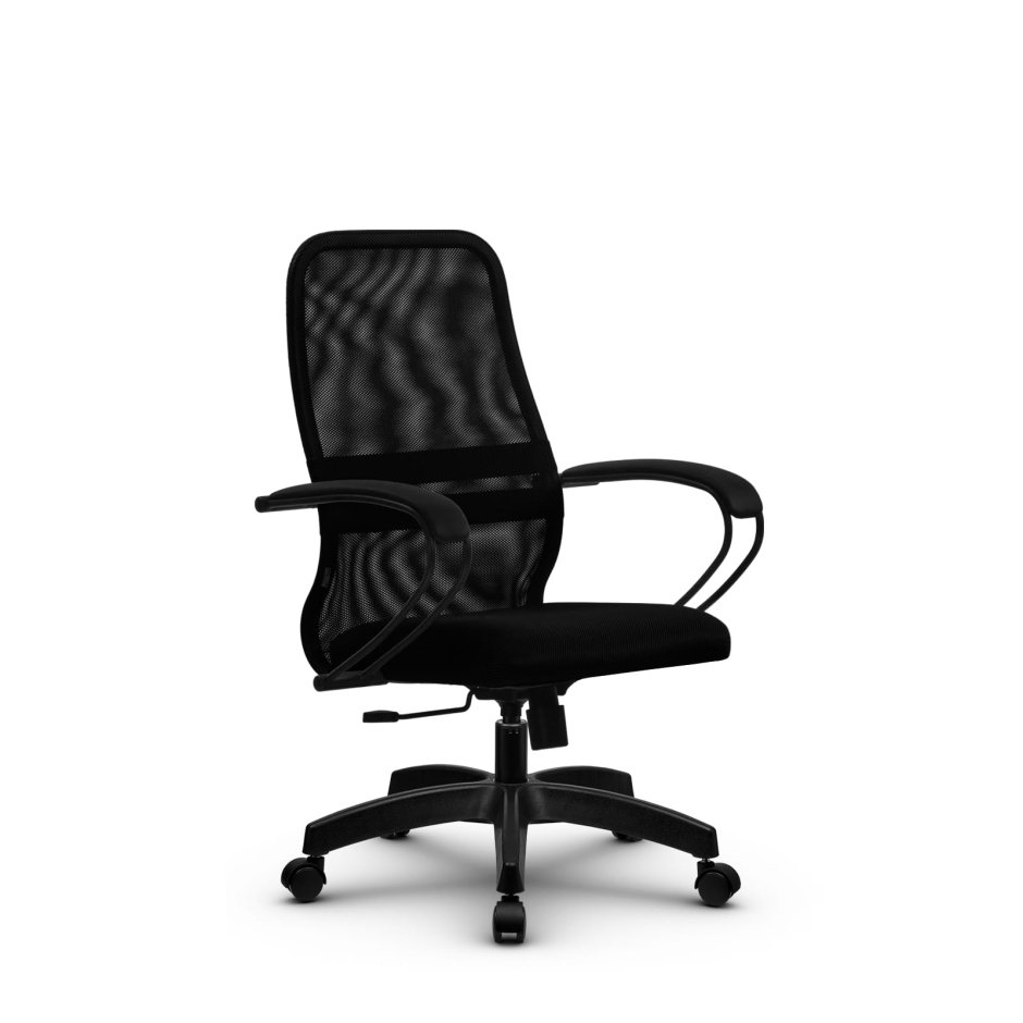 Офисное кресло сетка с подголовником