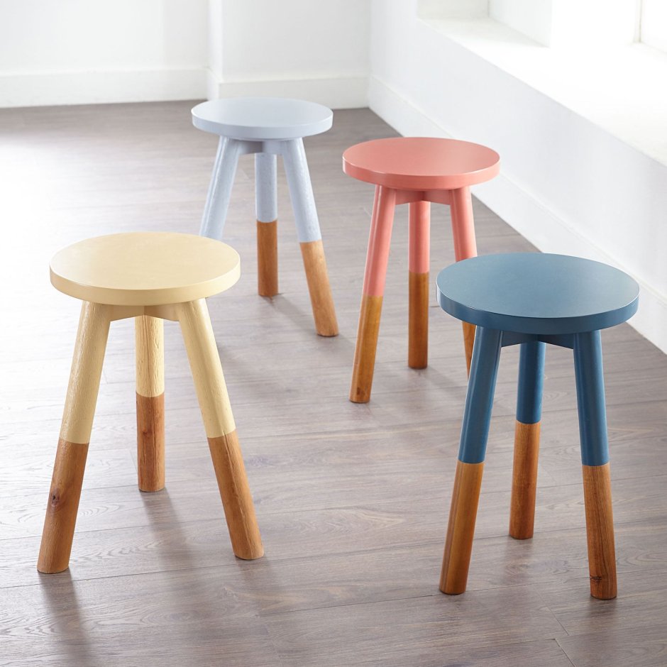 Детские табуреты из дерева