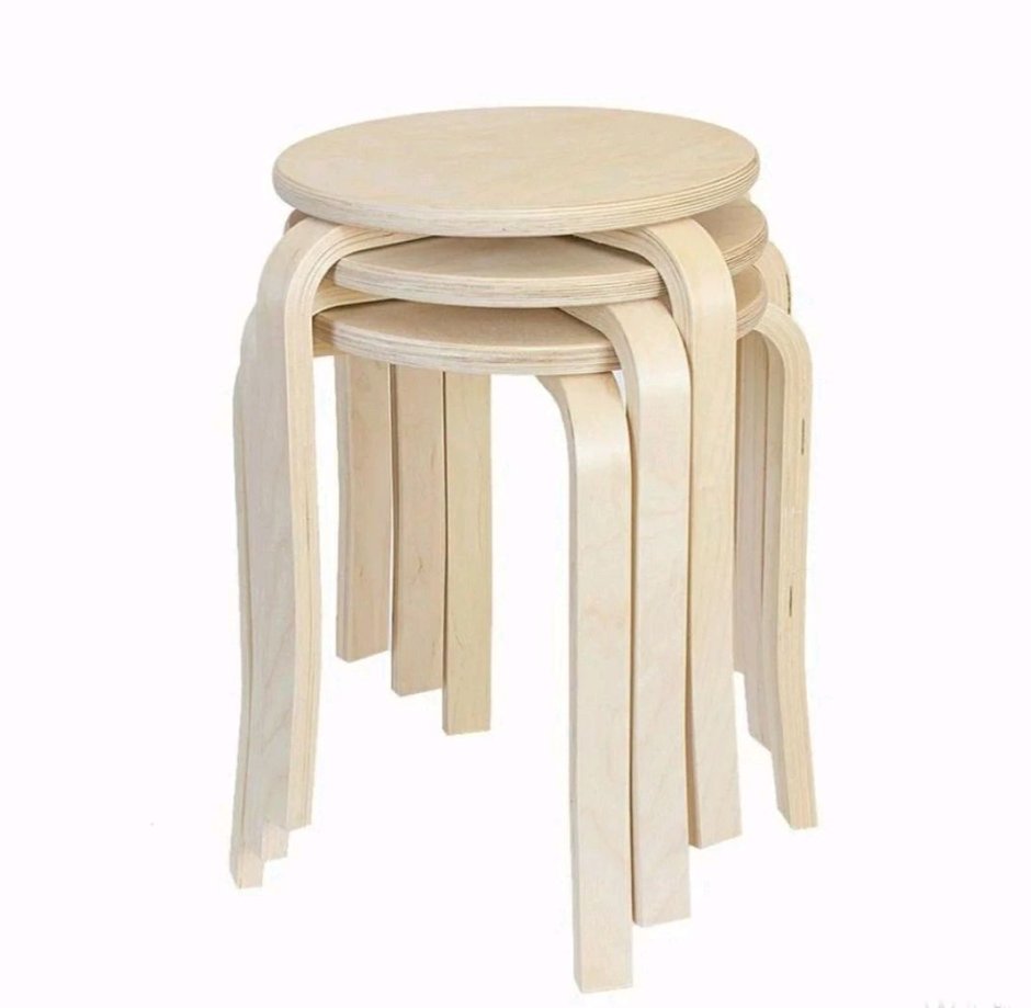 Необычная высокая табуретка