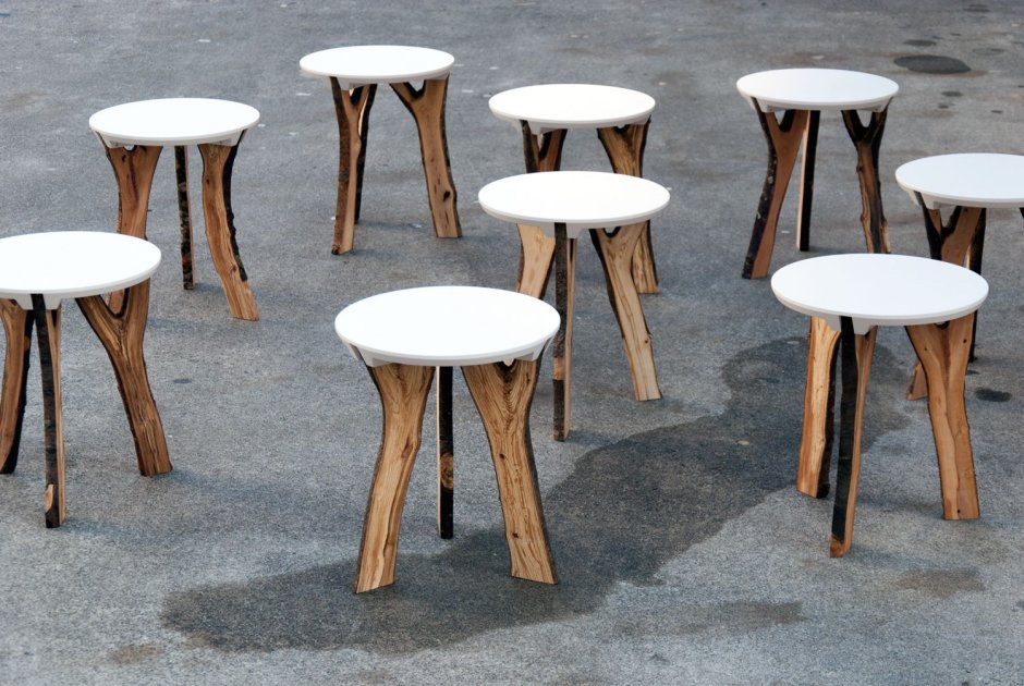 Необычные ножки для табуреток