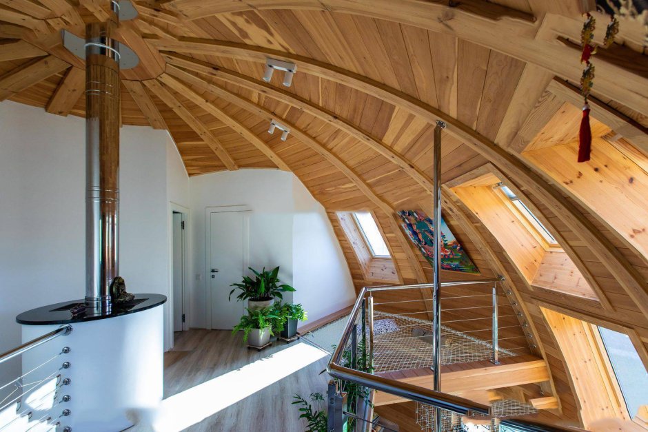 Сетчатый геодезический купол