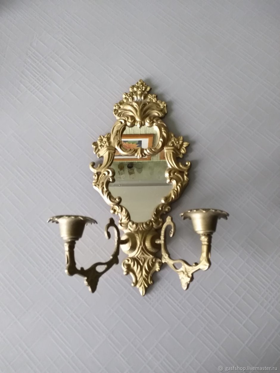 Канделябр настенный в виде факела