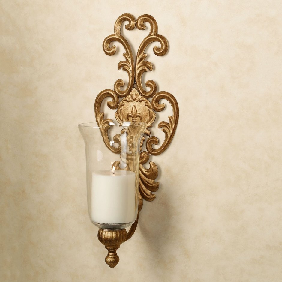 Канделябры настенные латунь