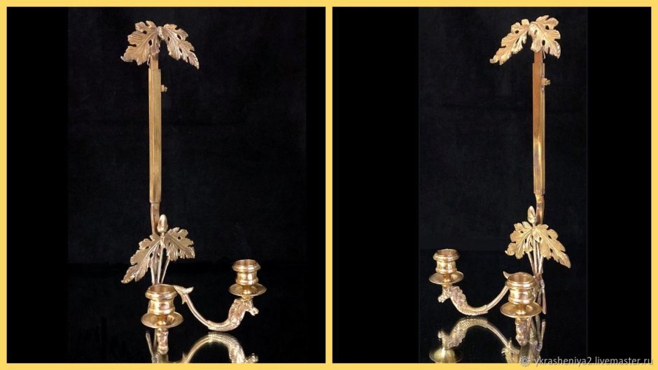 Бра латунь бронза иммирум