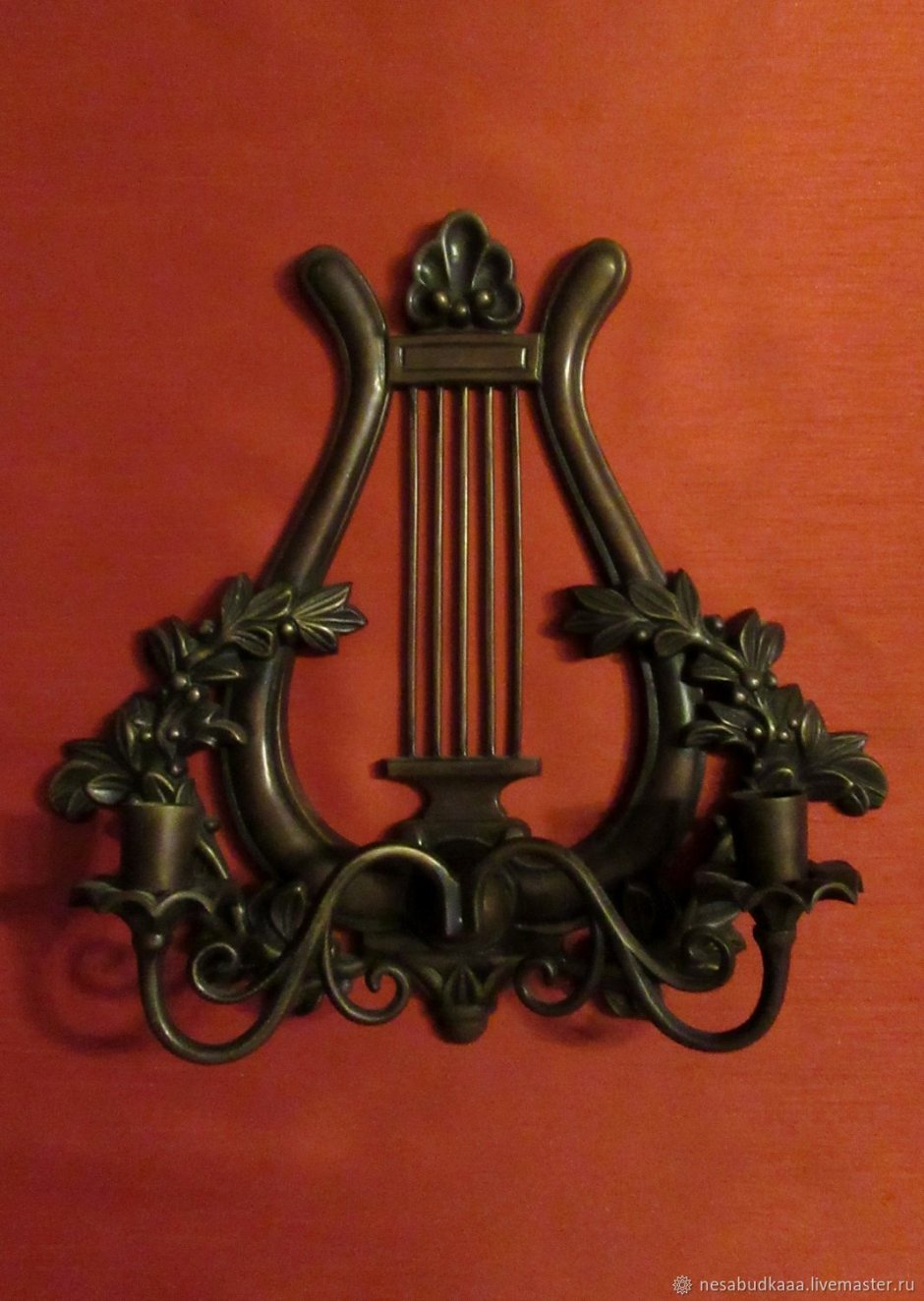 Латунные подсвечники Винтаж