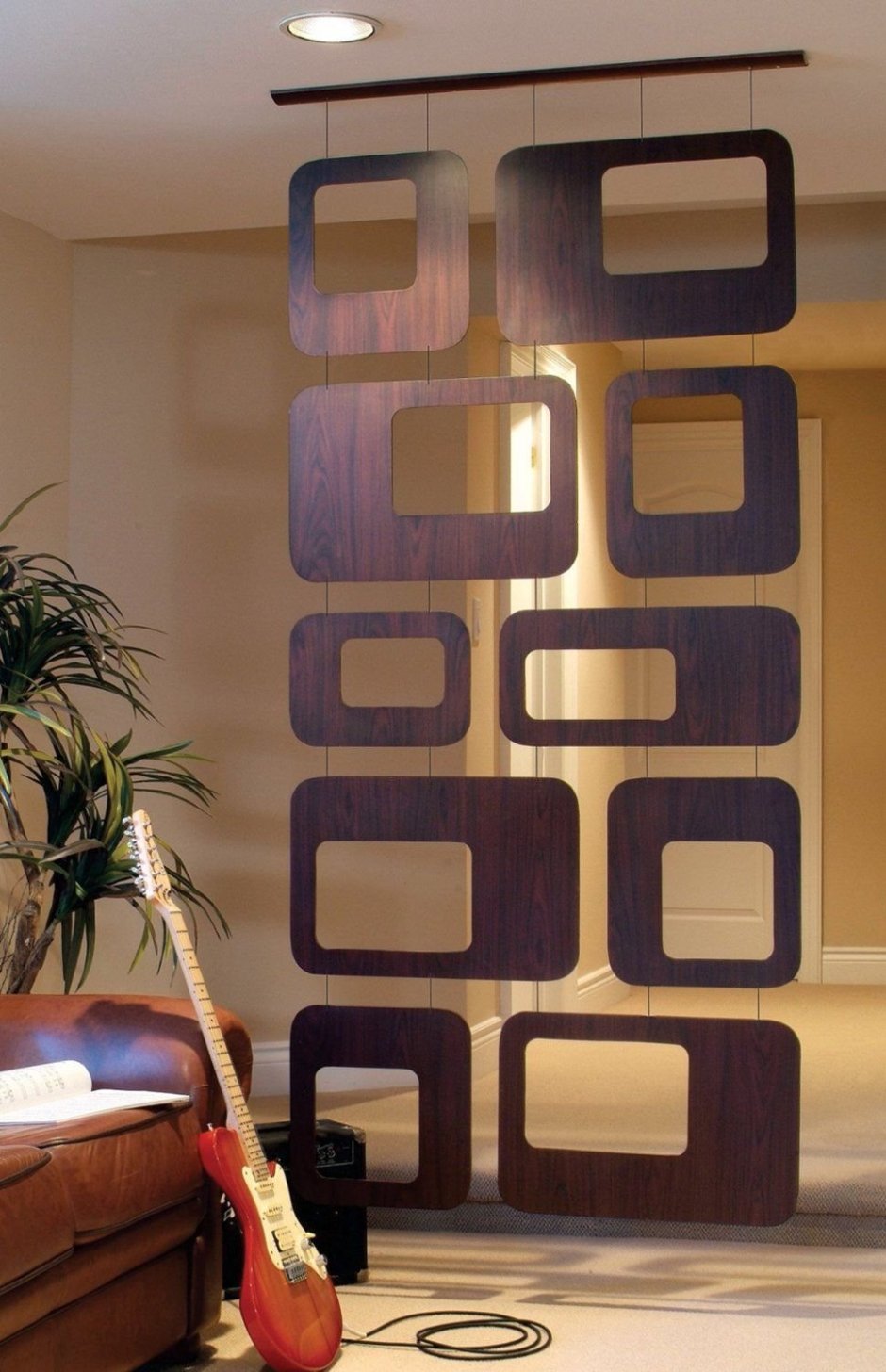 Навесные перегородки для зонирования