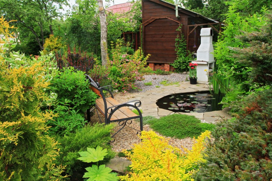 Сад Андрея и Елены Лысиковых Московская область