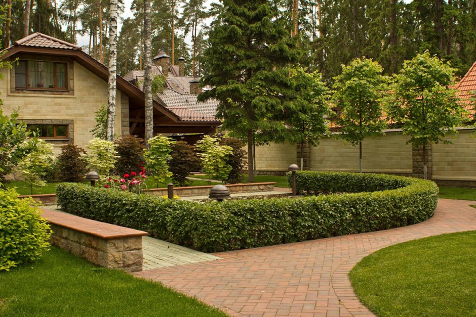 Северное поместье ландшафт