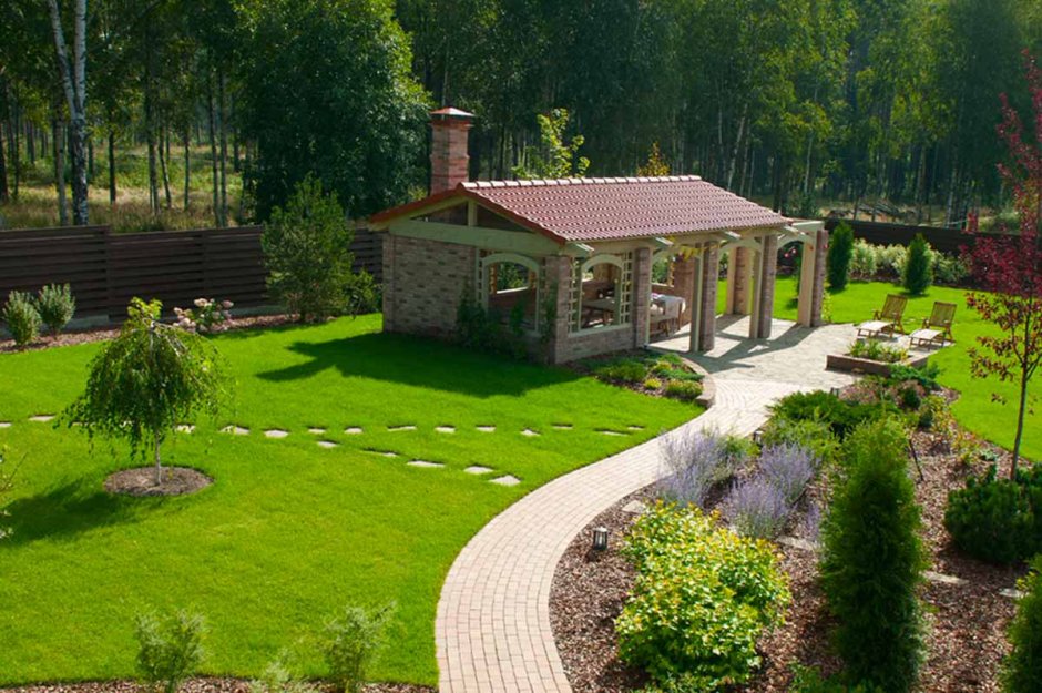 Благоустройство дачного участка