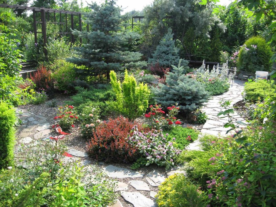 Натургарден в ландшафтном