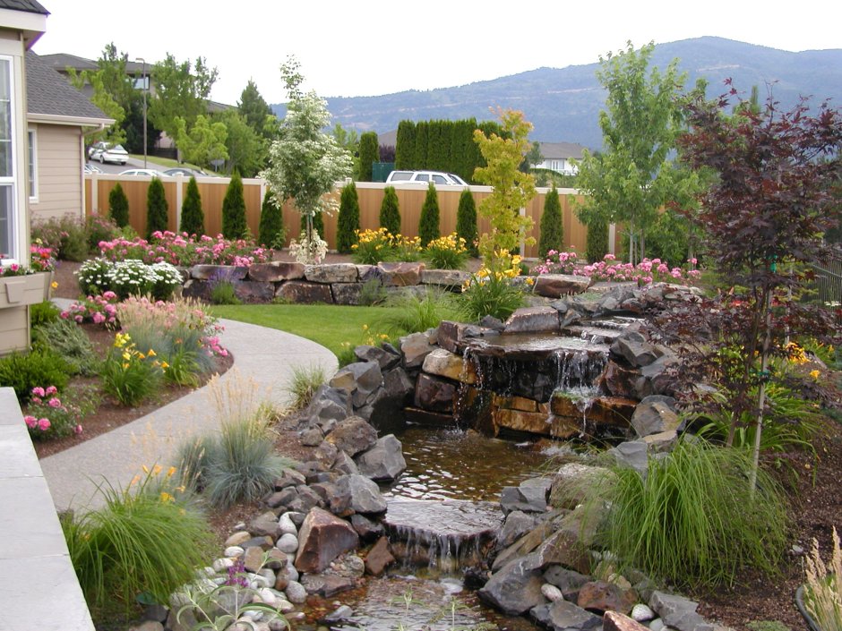 Ландшафт большого участка