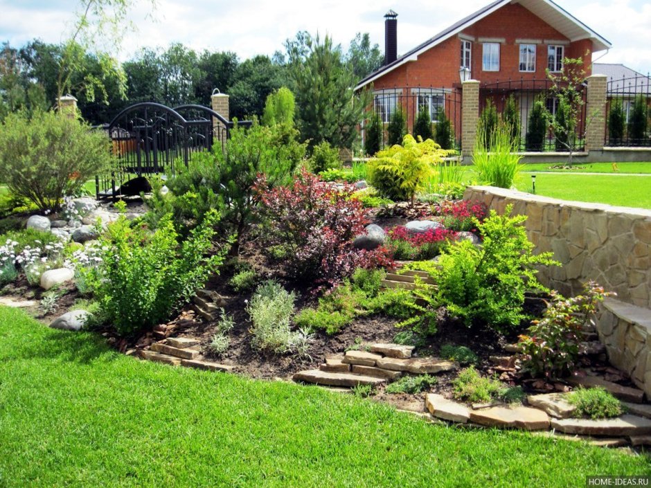 Террасированный альпинарий