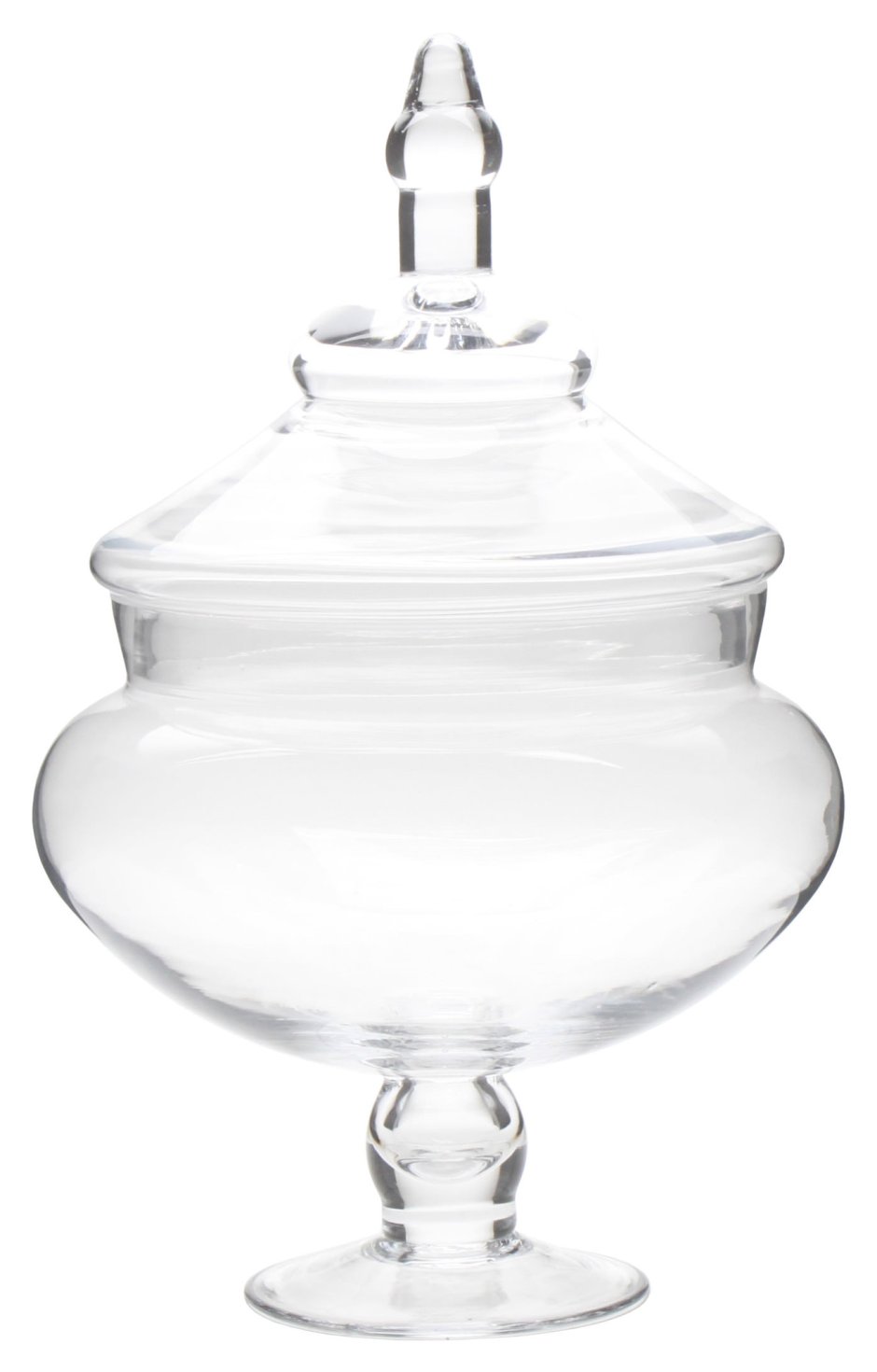 Стеклянная ваза с крышкой IMR-548447