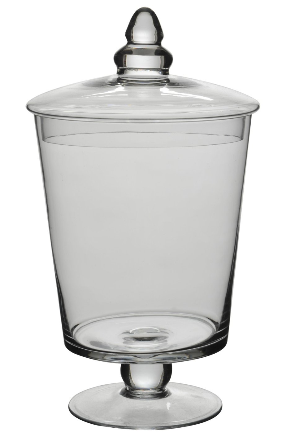 Стеклянная ваза с крышкой IMR-548447