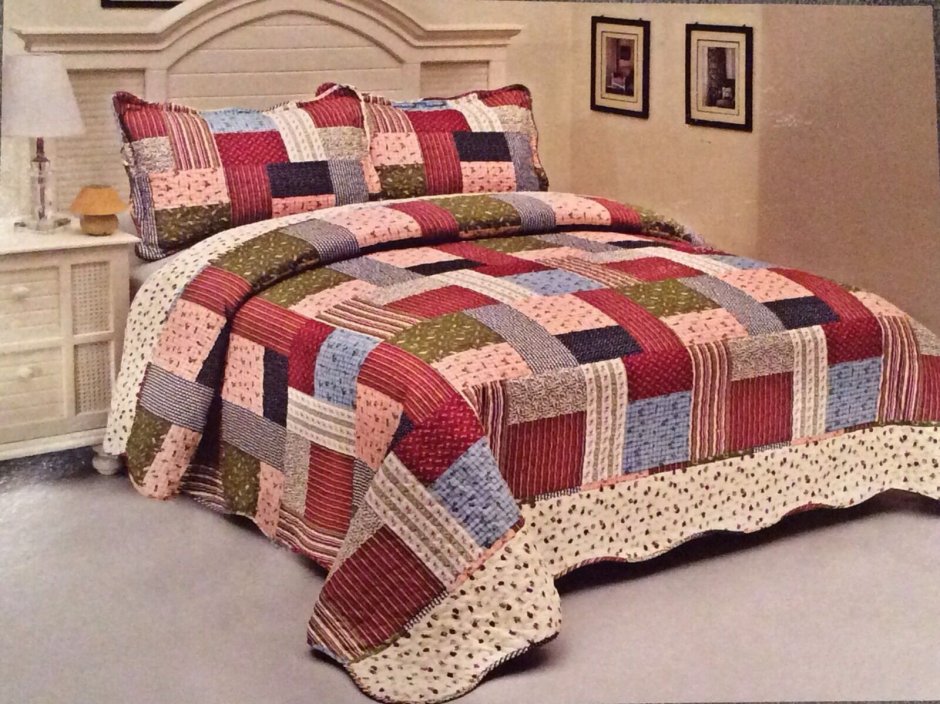 Плед из свитеров в стиле пэчворк