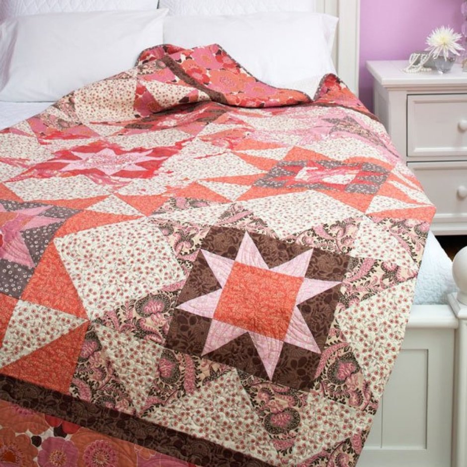 Пледы Амишей пэчворк