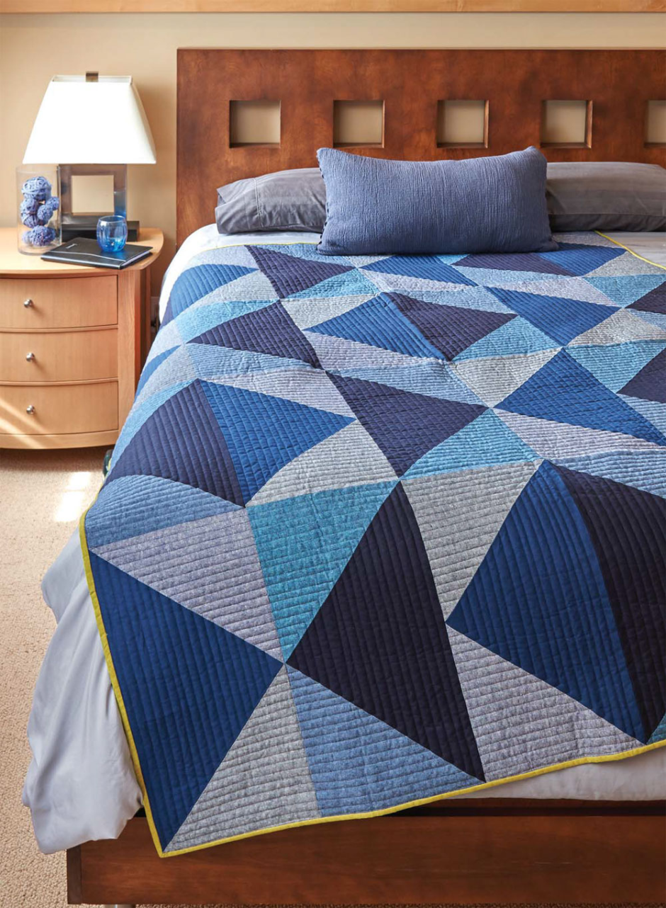 Лоскутное одеяло для мужчины