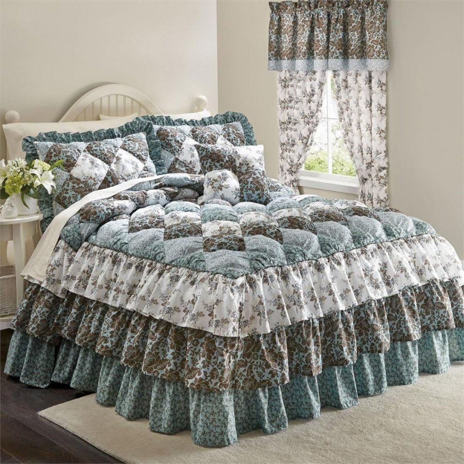 Необычное покрывало на кровать