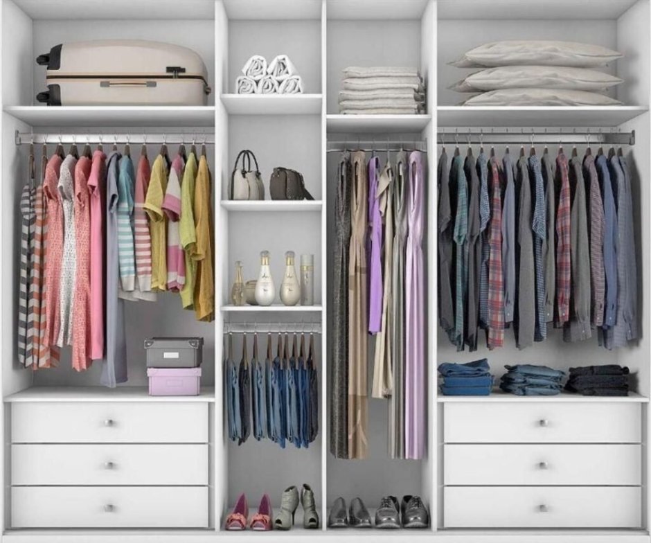 Шкаф для одежды наполнение