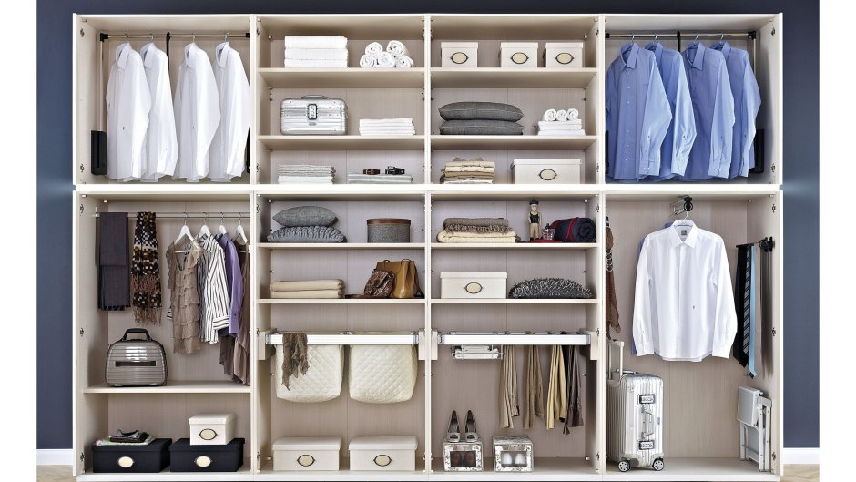 Гардеробные шкафы