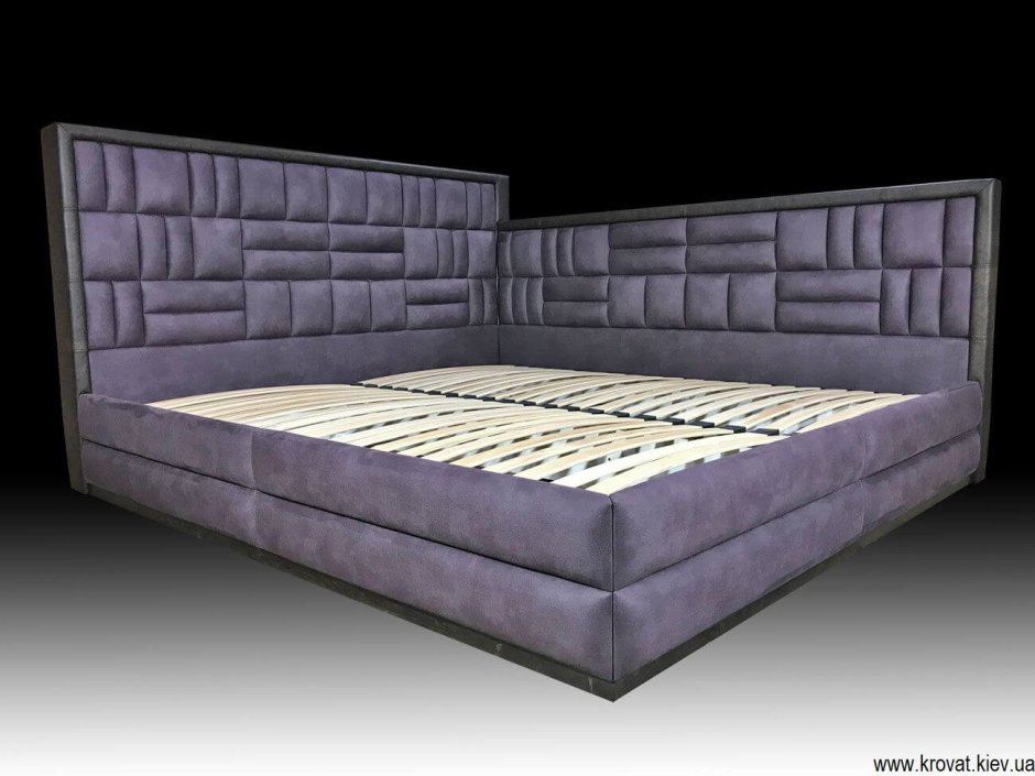 Угловая кровать двуспальная