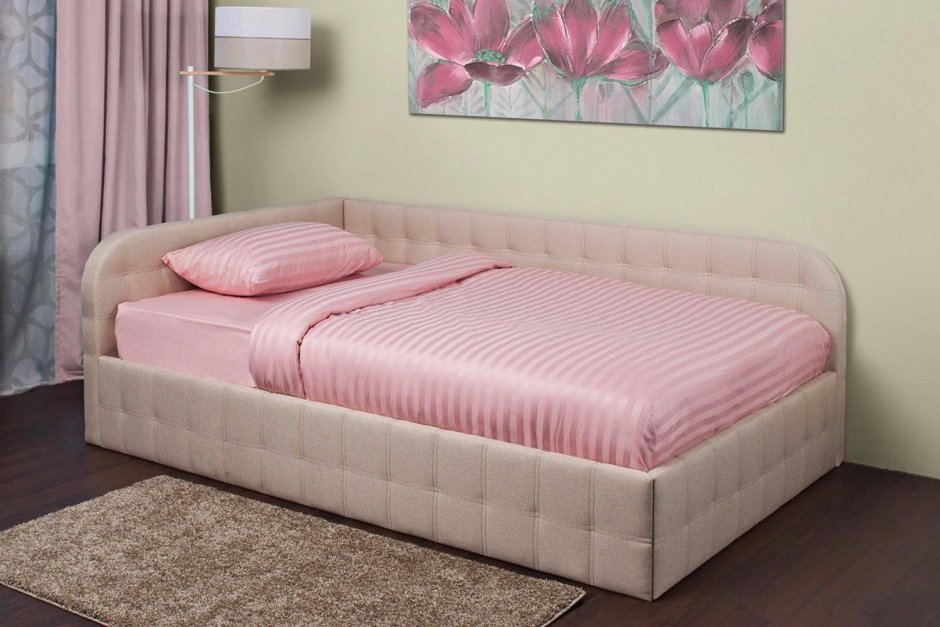 Угловая 2 х спальная кровать