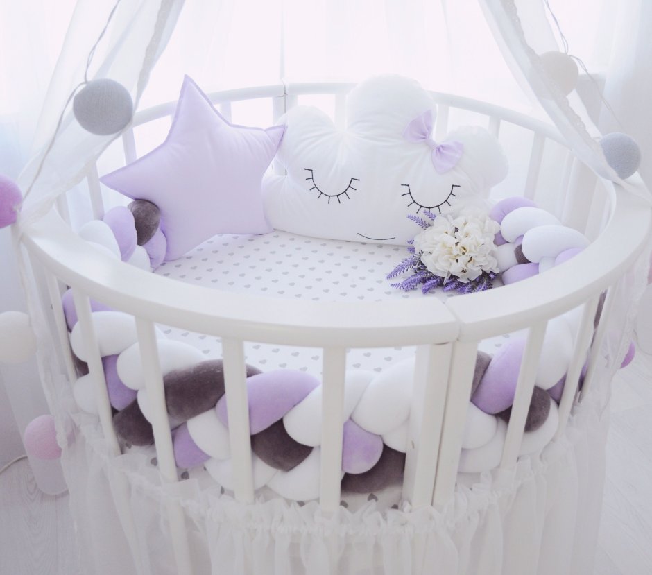 Кровать с балдахином для девочки