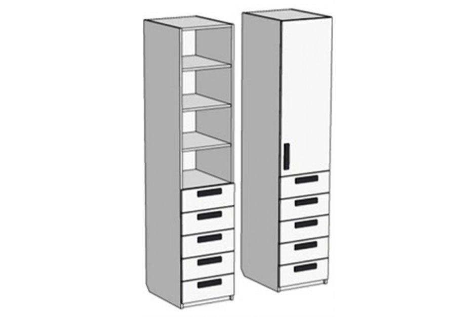 Пенал в2000хш600хг400