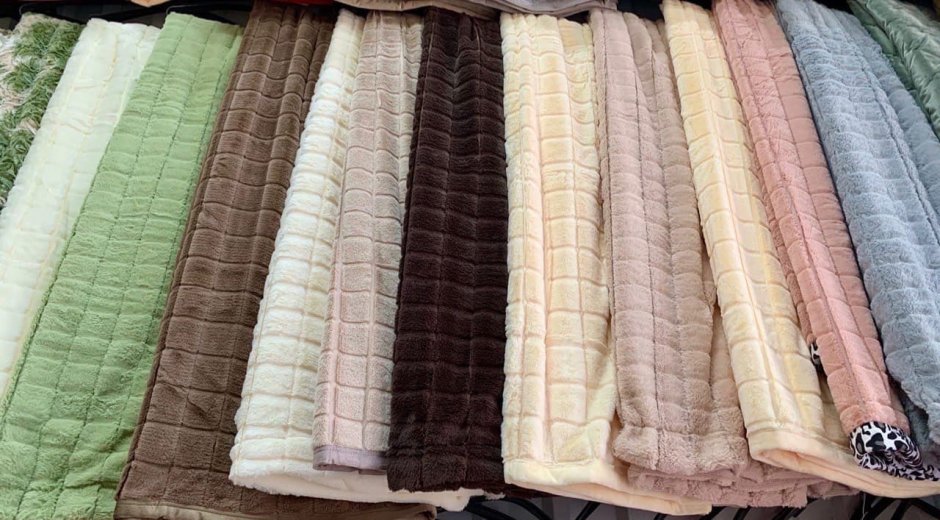 Мягкие пледы Садовод