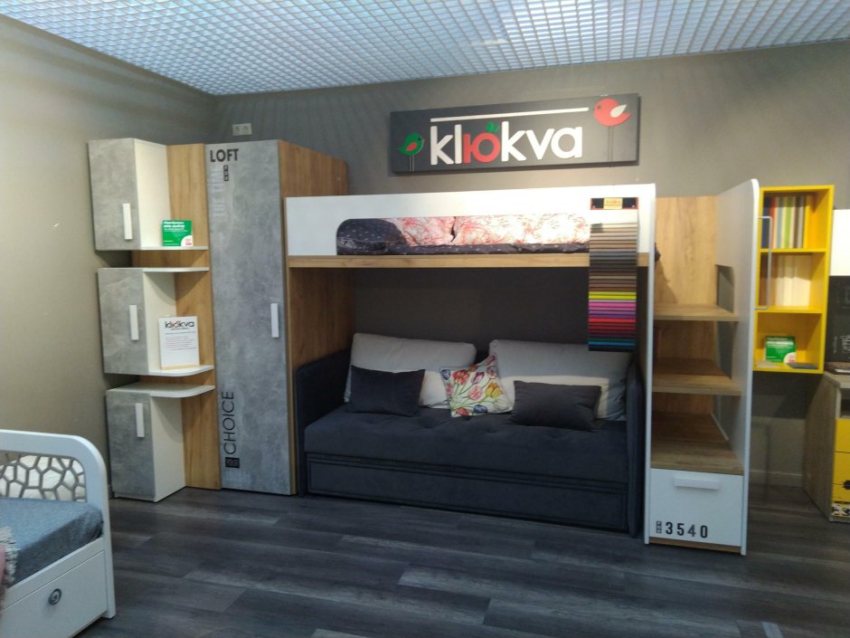 Клюква двухъярусная кровать