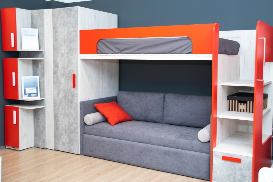 Кровать клюква Джуниор