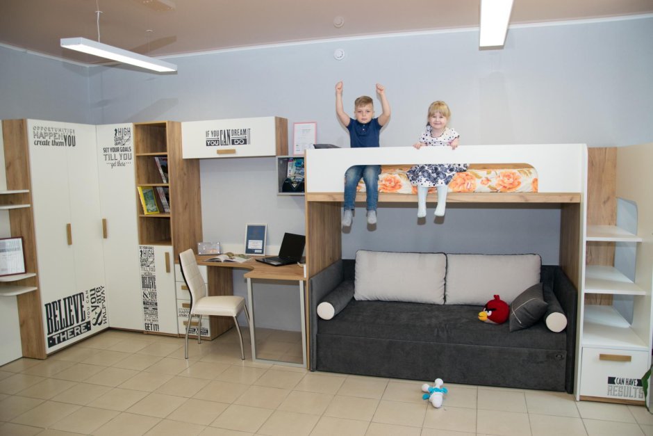 Кровать Baggy клюква