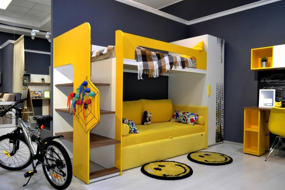 Мебель клюква кровать чердак