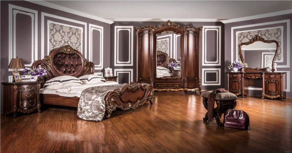 Спальня Энрике корень дуба Эра мебель