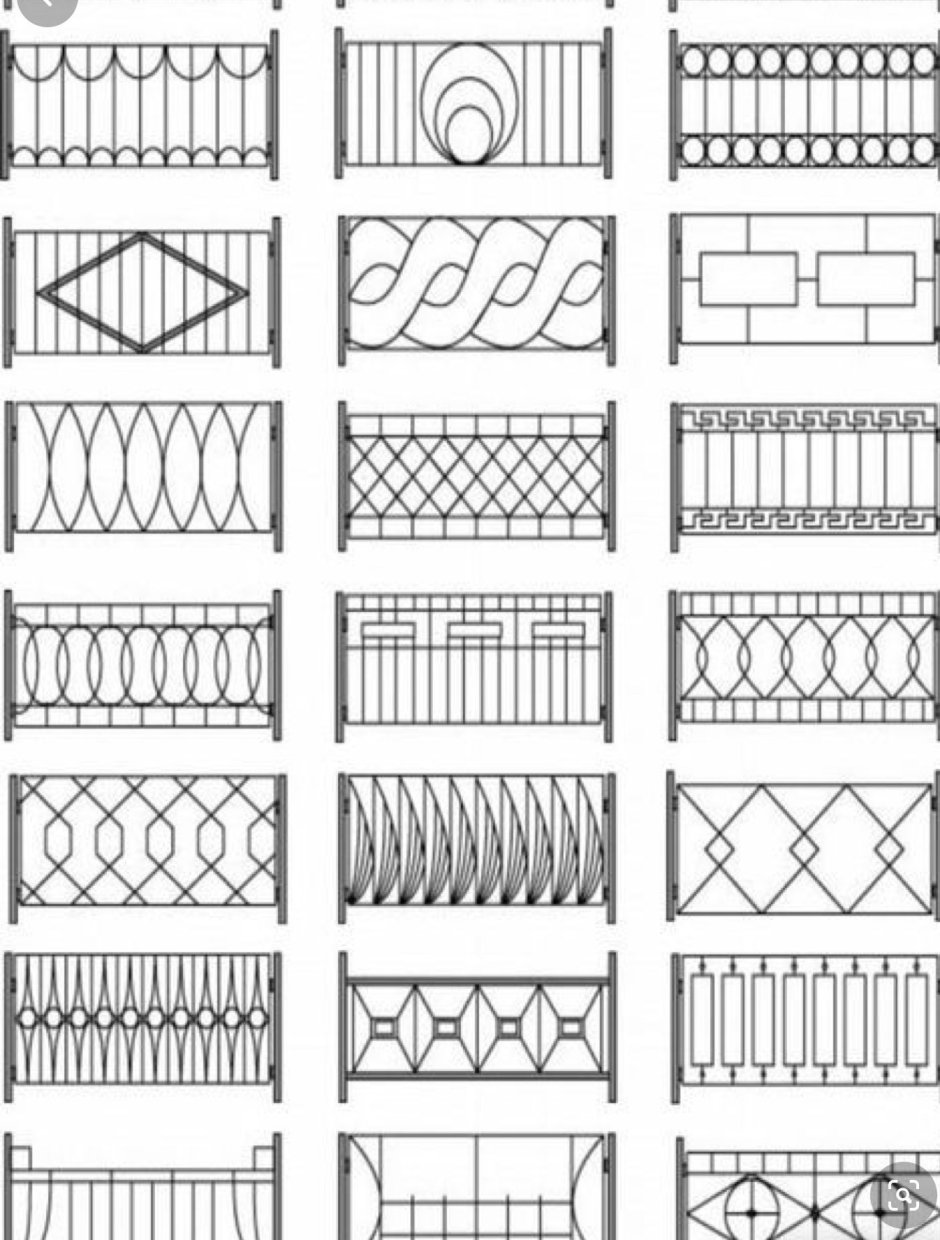 Железный забор референс