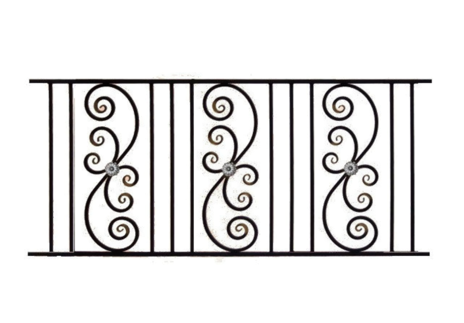 Ограждения из холодной ковки