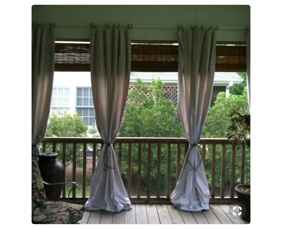 Шторы для открытых террас