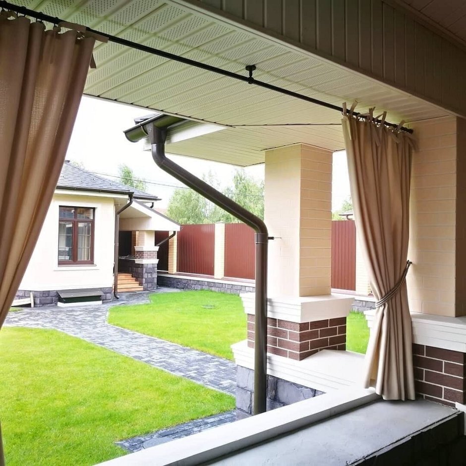 Шторы на террасу