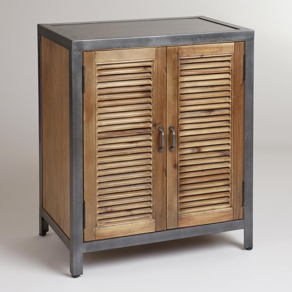 Черный глянцевый комод