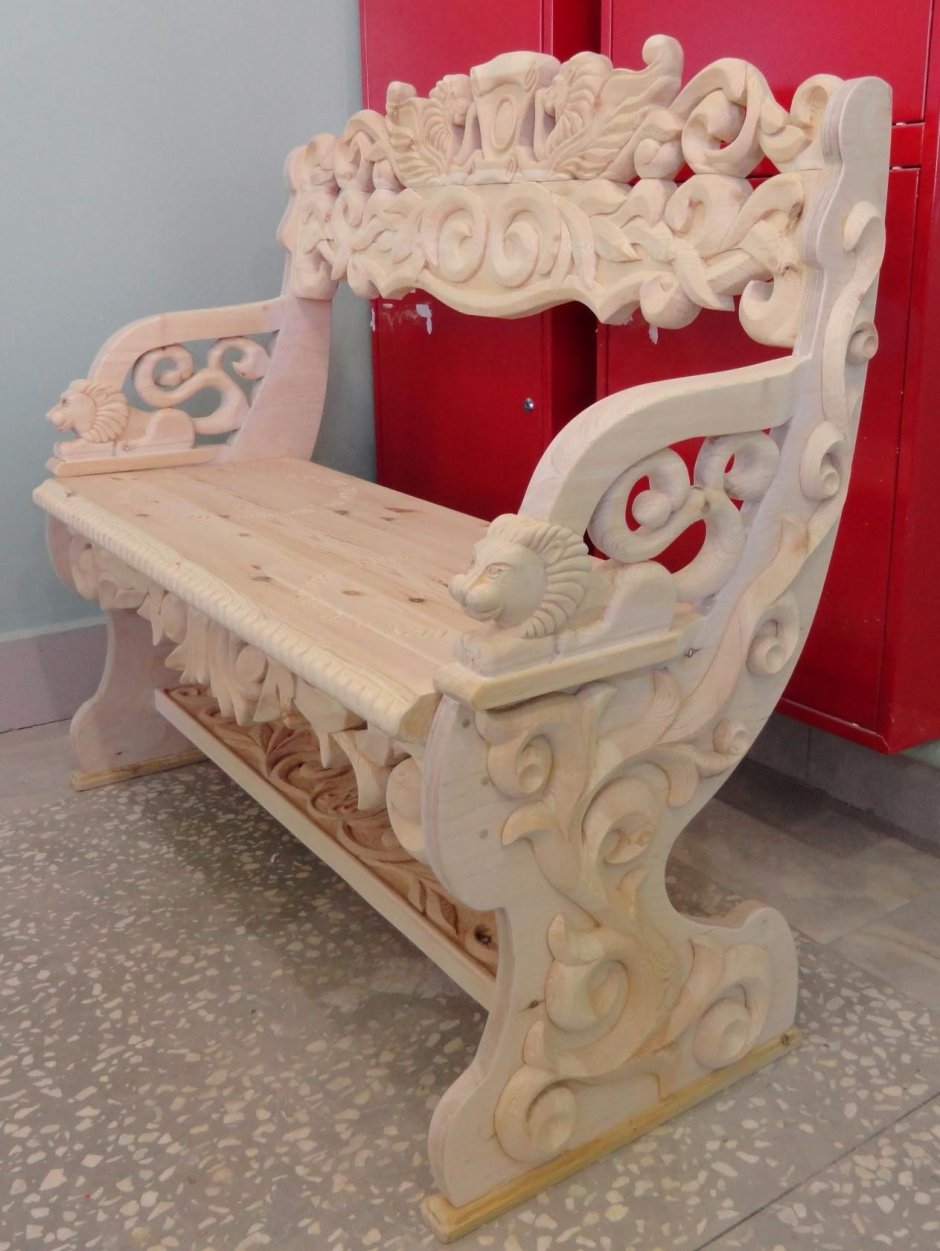 Резьба по дереву стулья