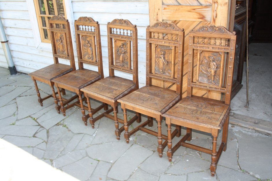 Стул кабриоль рококо