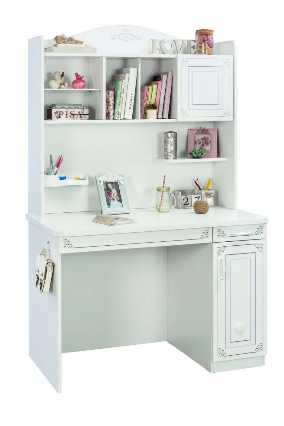 Письменный стол Mebelson Лайт-2, белый